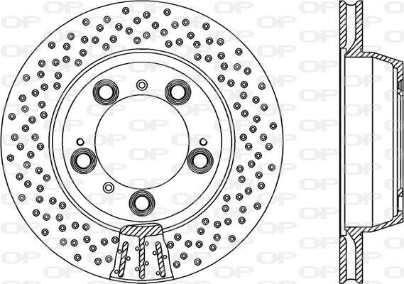 OPEN PARTS Тормозной диск BDR2336.25